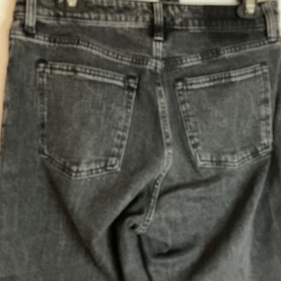 Women’s Abercrombie & Fitch 29/8 The Mom High Rise Curve Love black denim - Picture 5 of 5